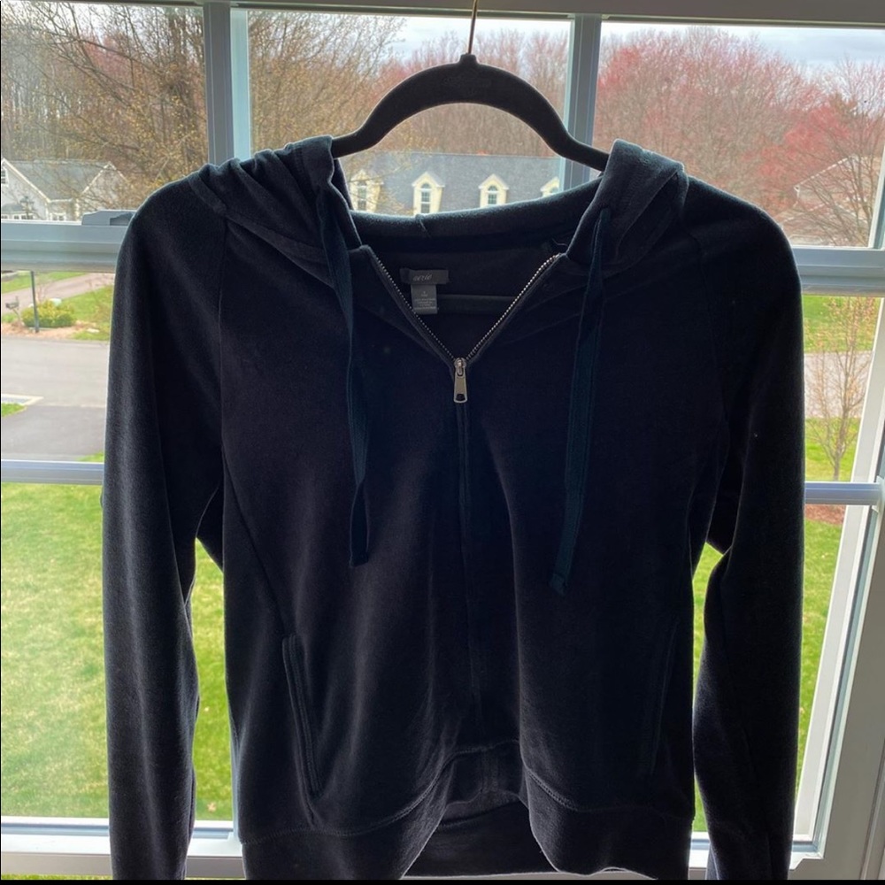Aerie velvet Zip up